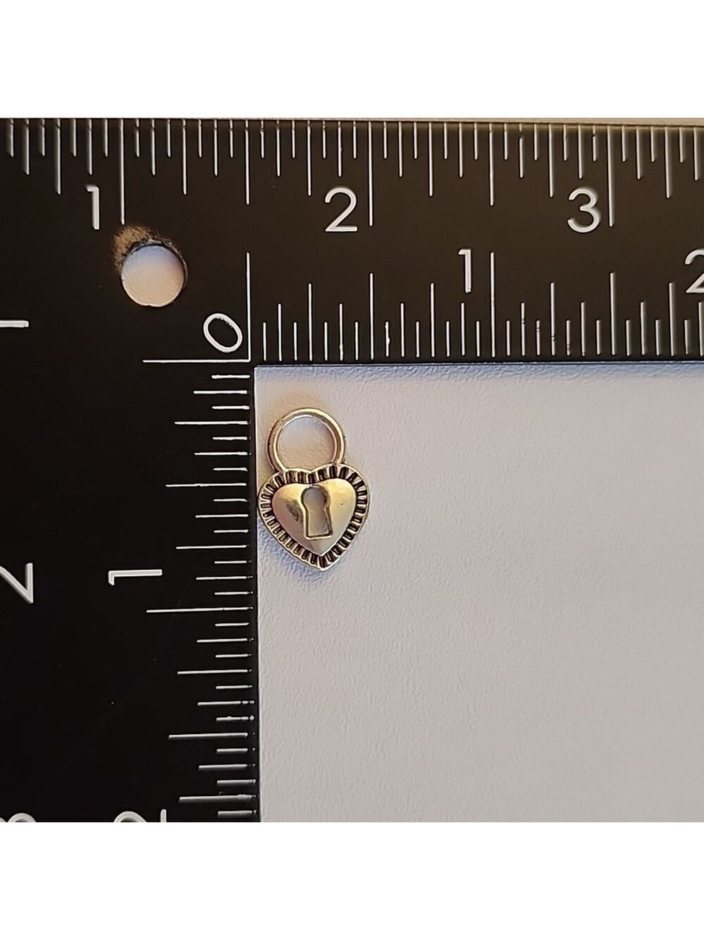Heart Lock Charm Pandora compatable - Picture 2 of 2